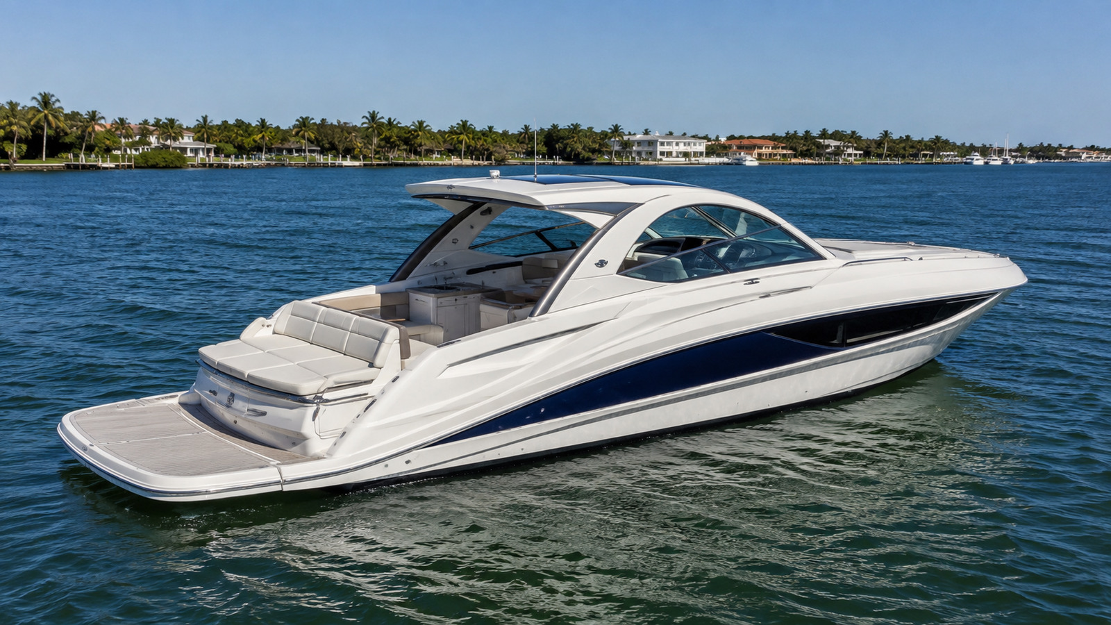 sea ray sun sport 400 transom lounge 10