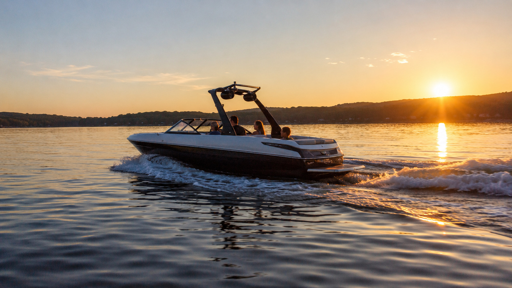 malibu boats 20 vtx sunset cruise 16