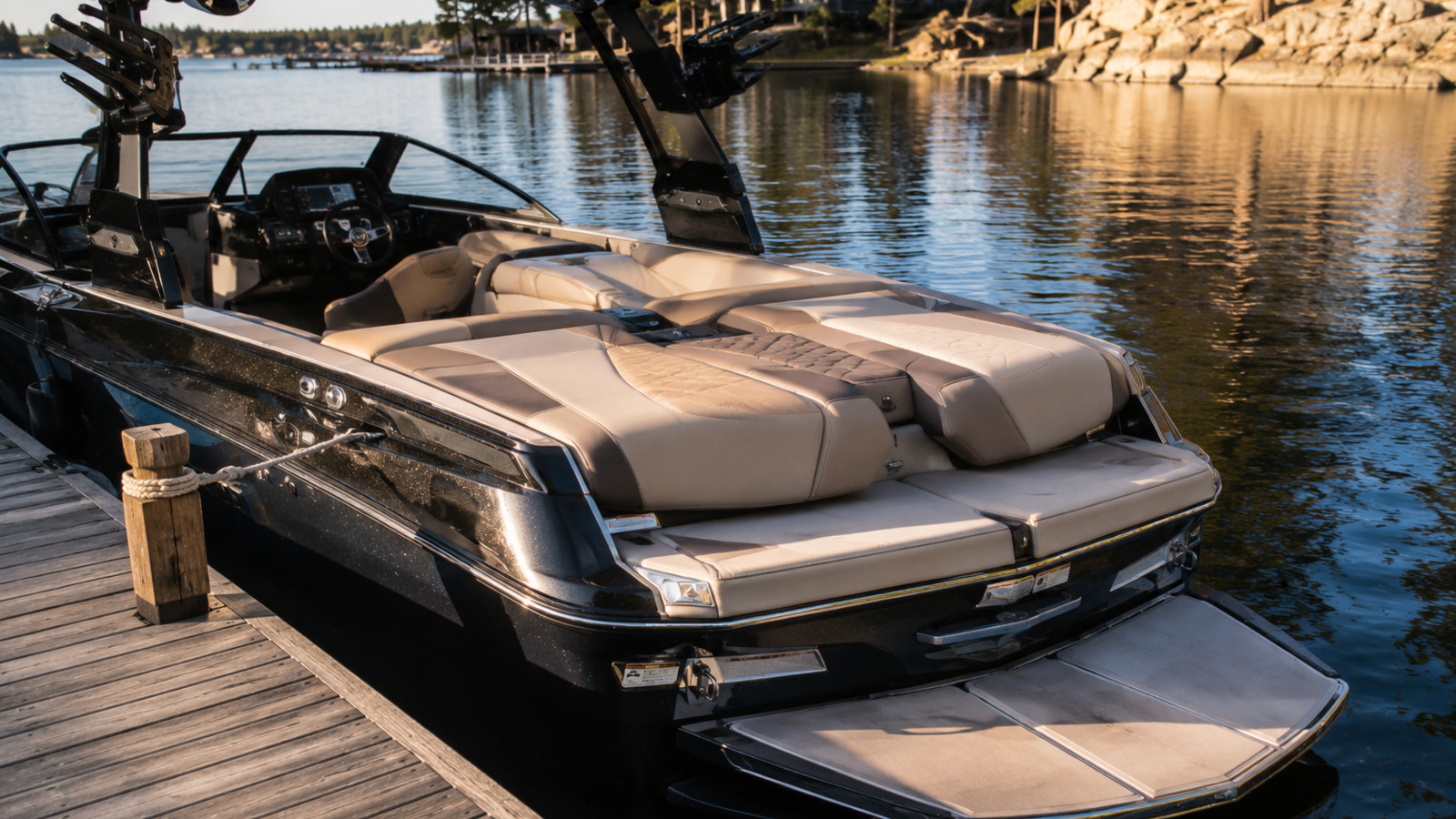 malibu boats lsv series 23 lsv stern sunpad swim platform 11