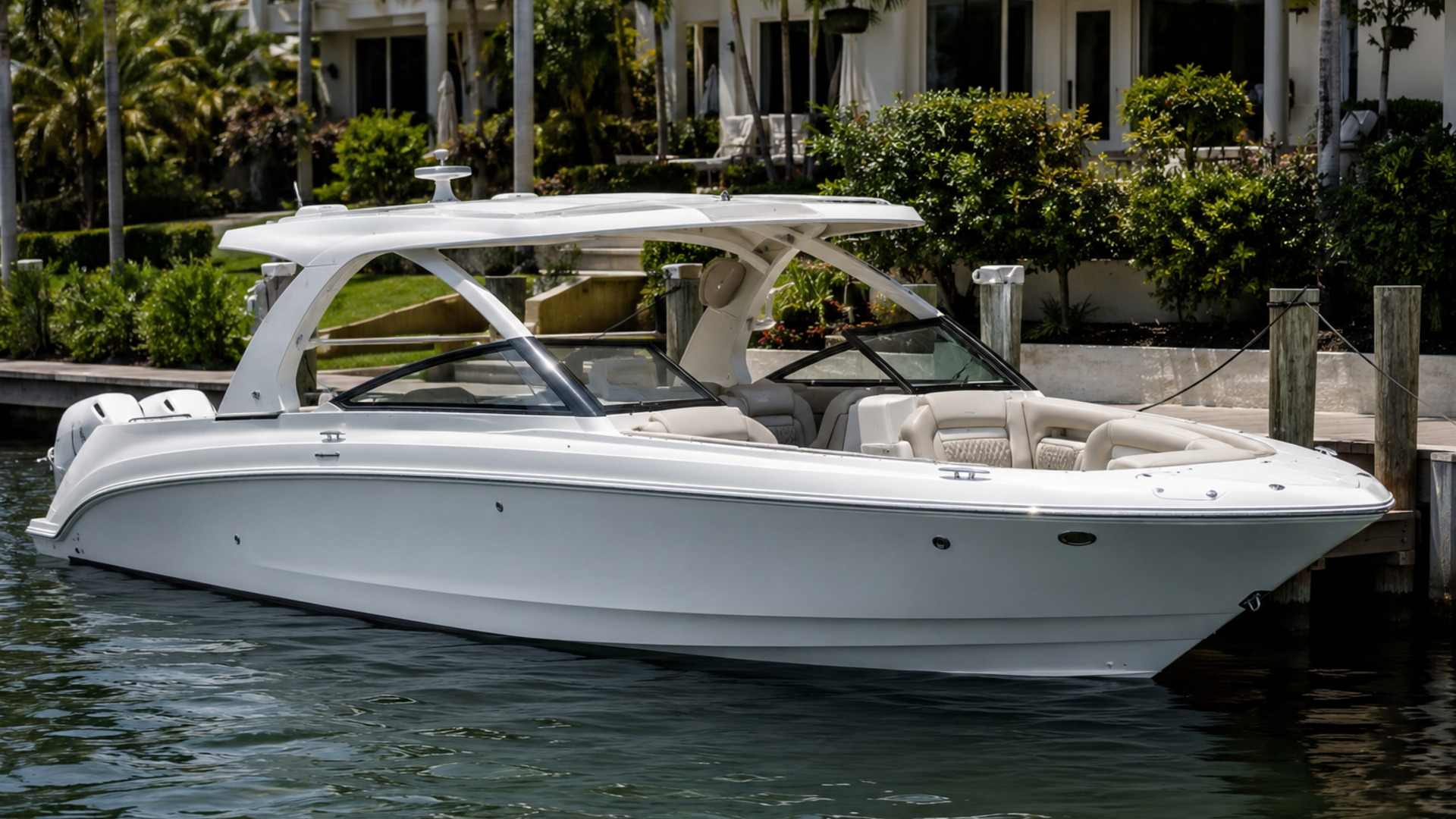 pursuit boats dc 326 coastal home dock 15