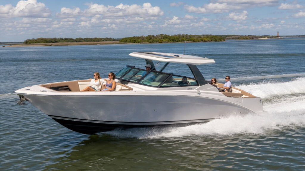 pursuit boats dc 365 family cruising lifestyle 11