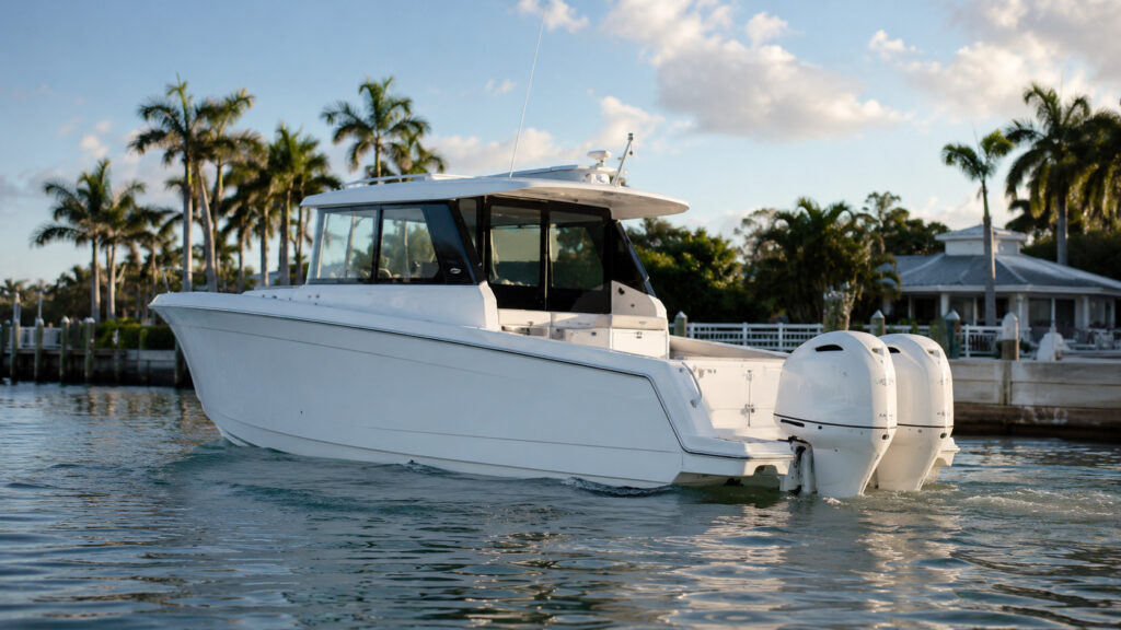 pursuit boats offshore os 325 premium exterior hero 25