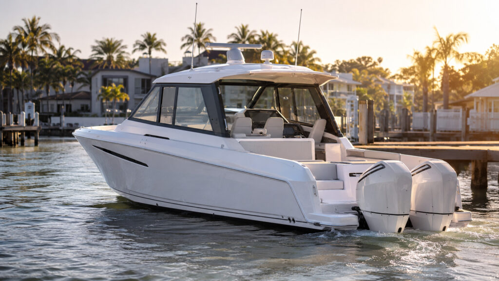 pursuit boats offshore os 355 premium exterior hero 25