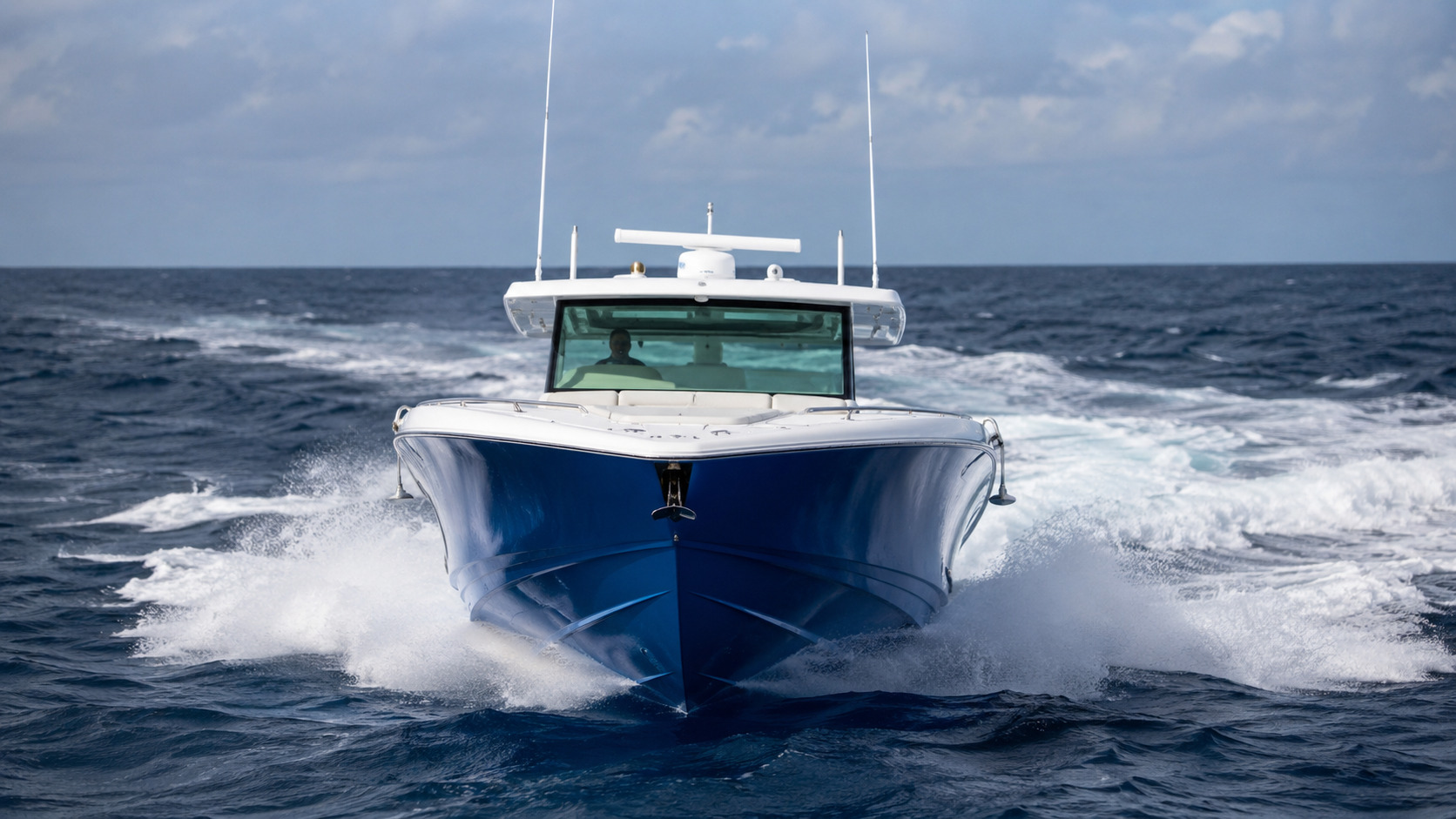 pursuit boats offshore os 445 bow on offshore 16