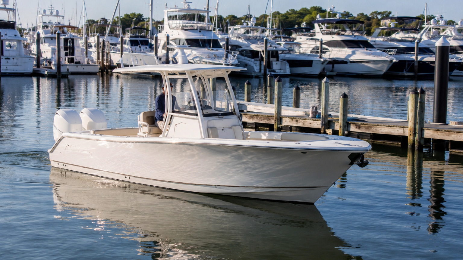 pursuit boats s 248 premium marina arrival 11