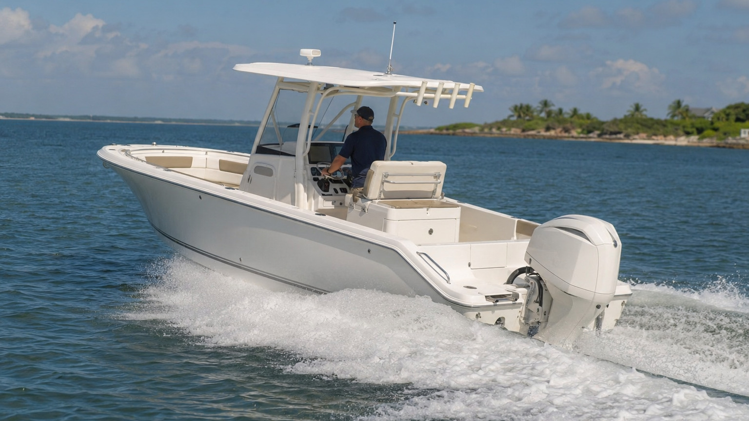 pursuit boats s 248 rear quarter running 03
