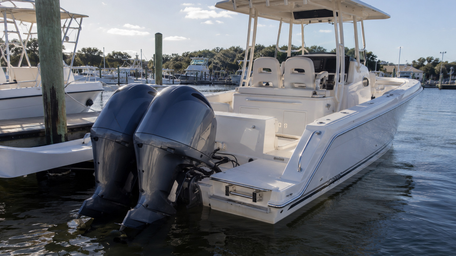pursuit boats s 248 transom engine angle 08