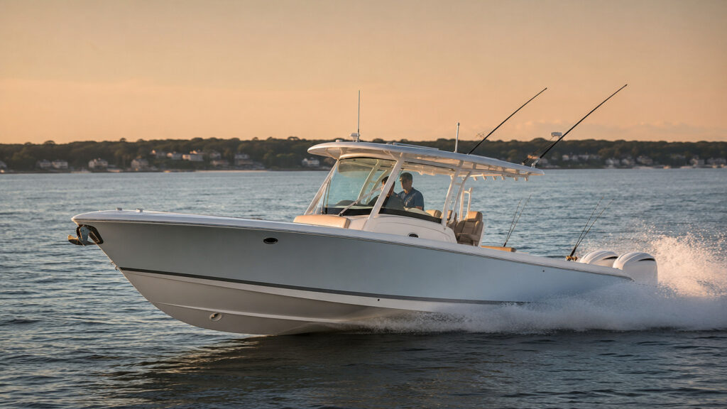 pursuit boats s 288 sunset running hero 17