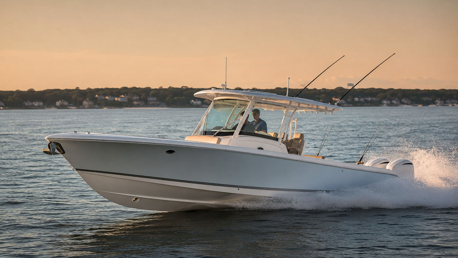 pursuit boats s 288 sunset running hero 17