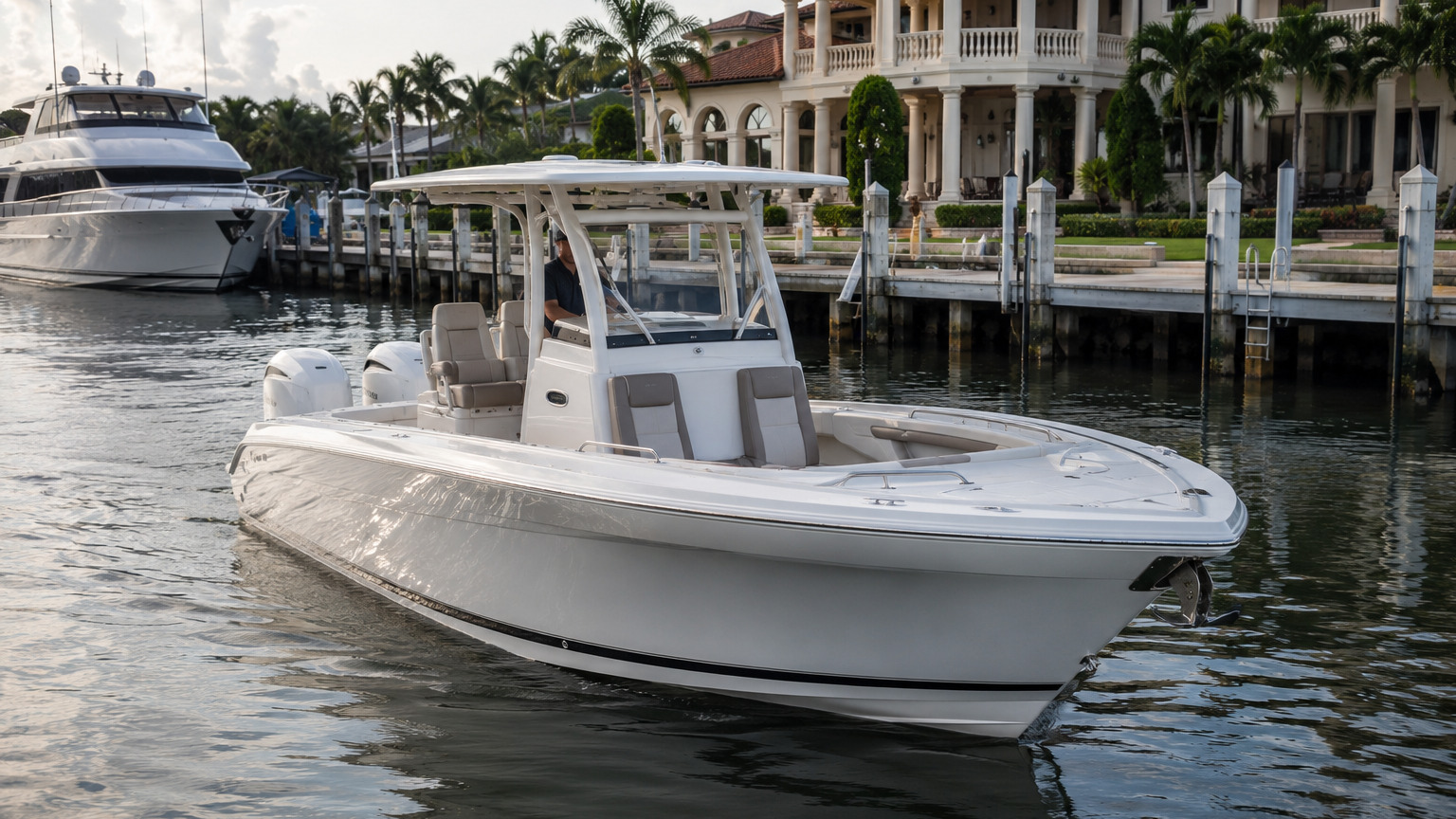 pursuit boats s 328 premium marina arrival 11