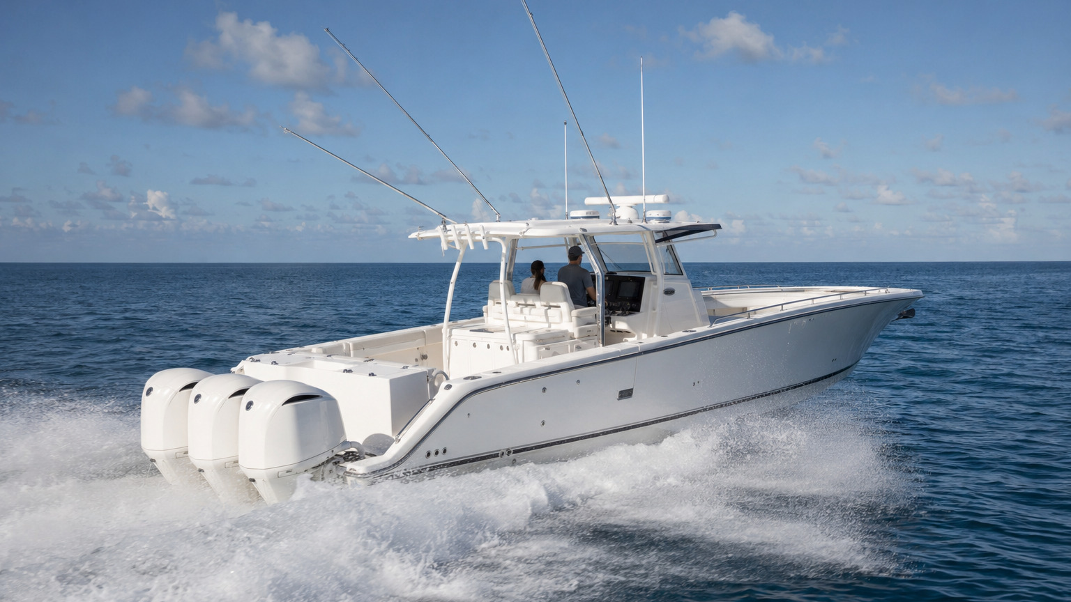pursuit boats s 358 rear quarter running 03