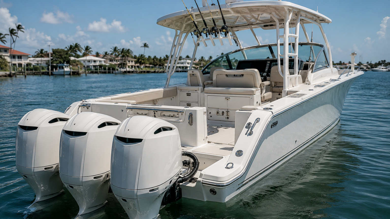 pursuit boats s 378 stern cockpit angle 07