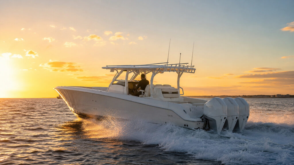 pursuit boats s 378 sunset running hero 17