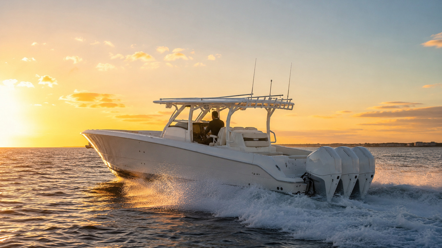 pursuit boats s 378 sunset running hero 17