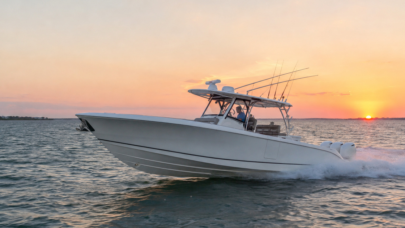 pursuit boats s 388 sunset running hero 17