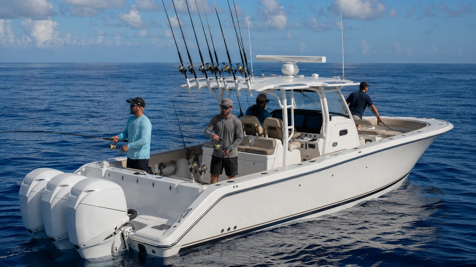 pursuit boats s 428 offshore fishing lifestyle 14