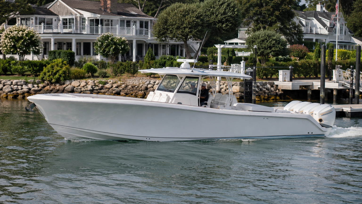 pursuit boats s 428 premium marina arrival 11