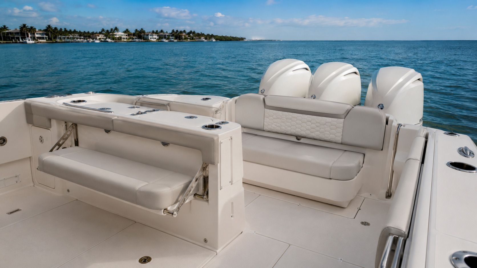 pursuit boats sport center console aft seating 14