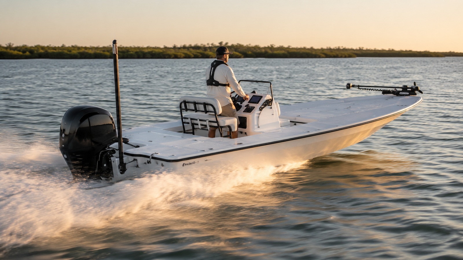 yellowfin boats 24 carbon elite golden hour running 23
