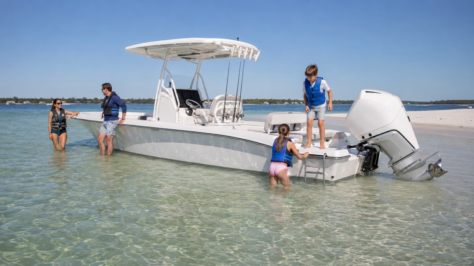 yellowfin boats 26 hybrid family sandbar lifestyle 21