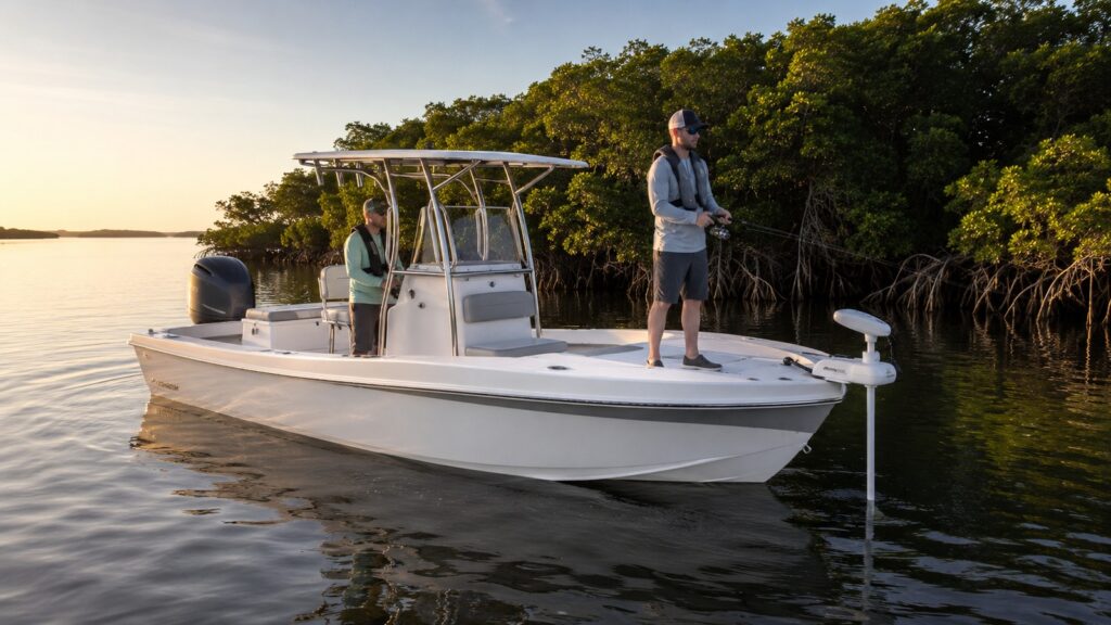 yellowfin boats 26 hybrid trolling motor use 11