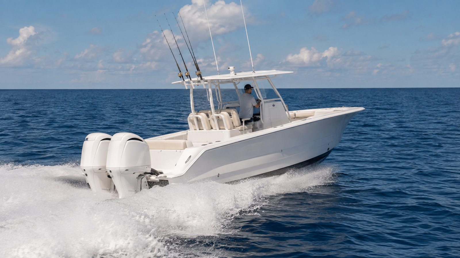yellowfin boats 32 offshore rear quarter running 03