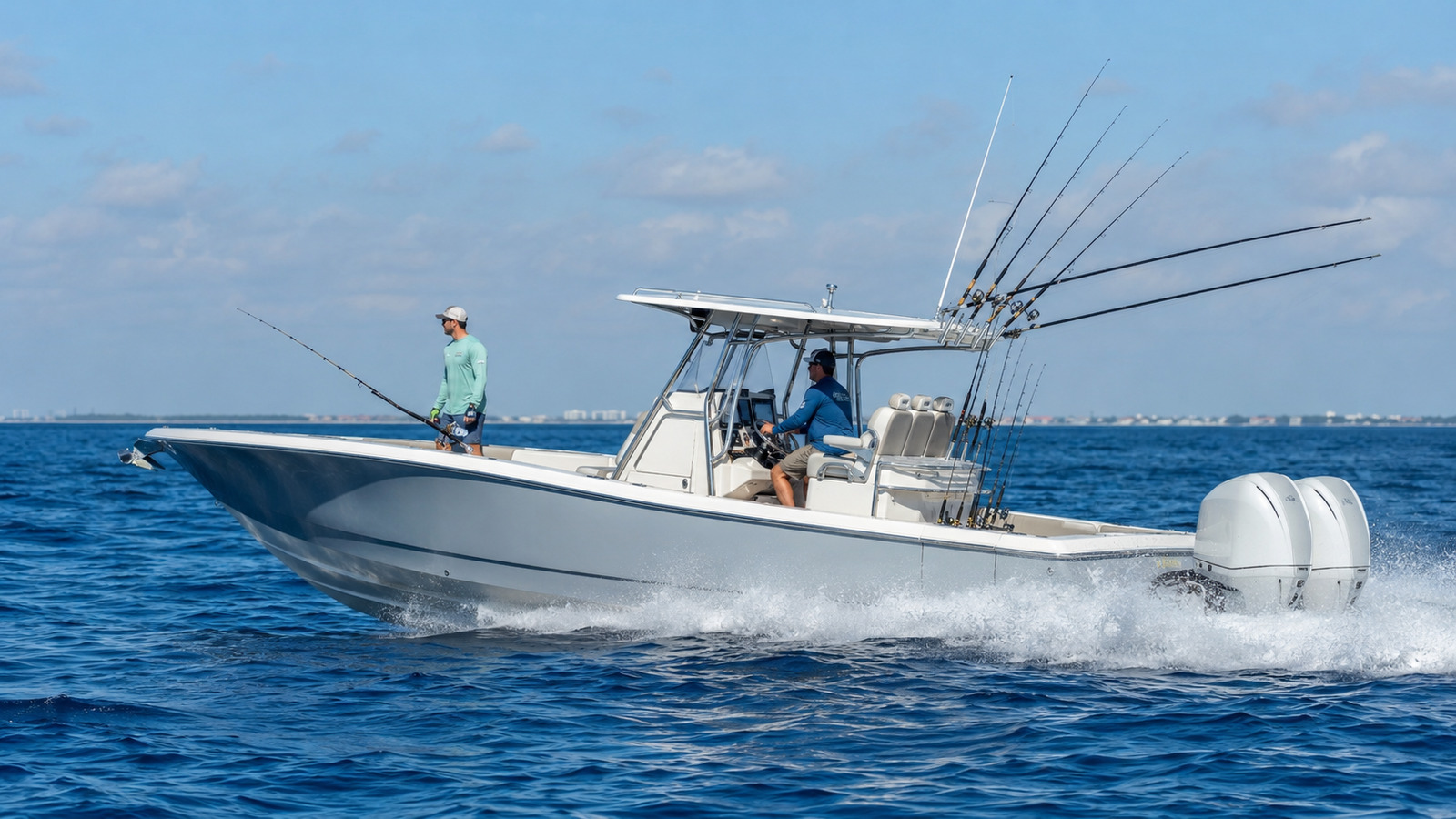 yellowfin boats 32 offshore tournament fishing setup 13