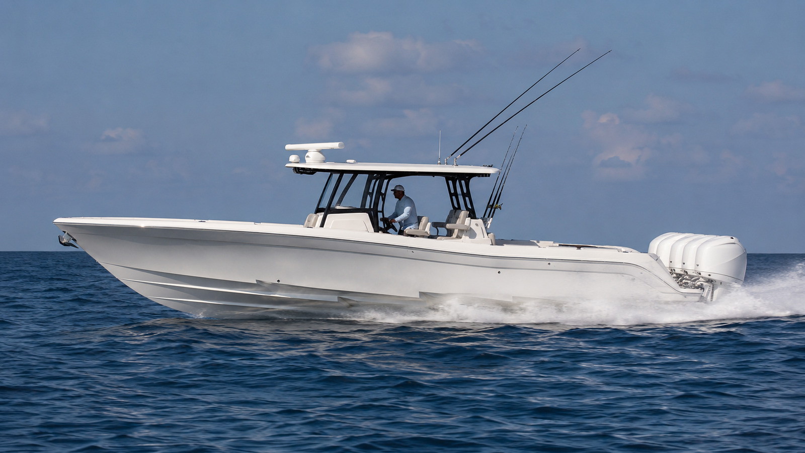 yellowfin boats 34 offshore side profile running 04