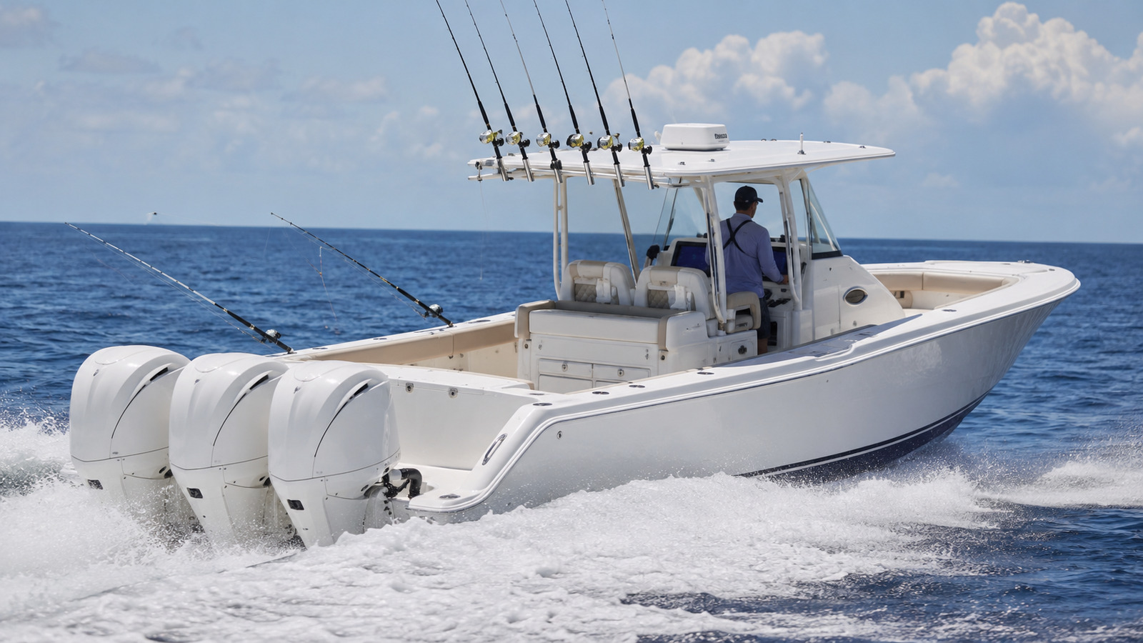 yellowfin boats 34 offshore trolling 14