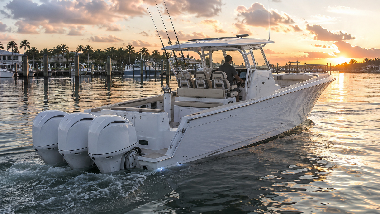 yellowfin boats 36 offshore sunrise marina departure 12