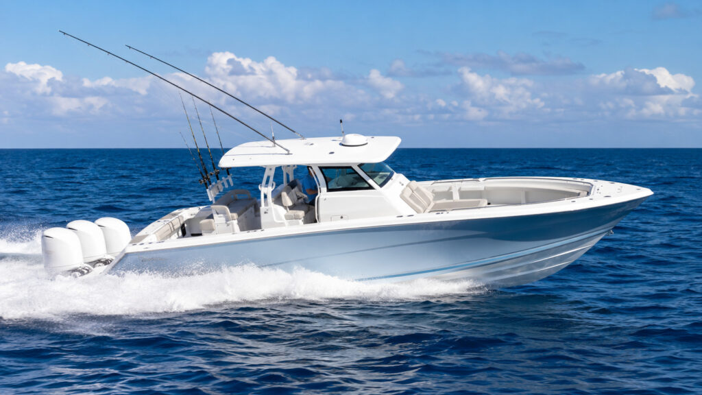 yellowfin boats 36 offshore trolling 14