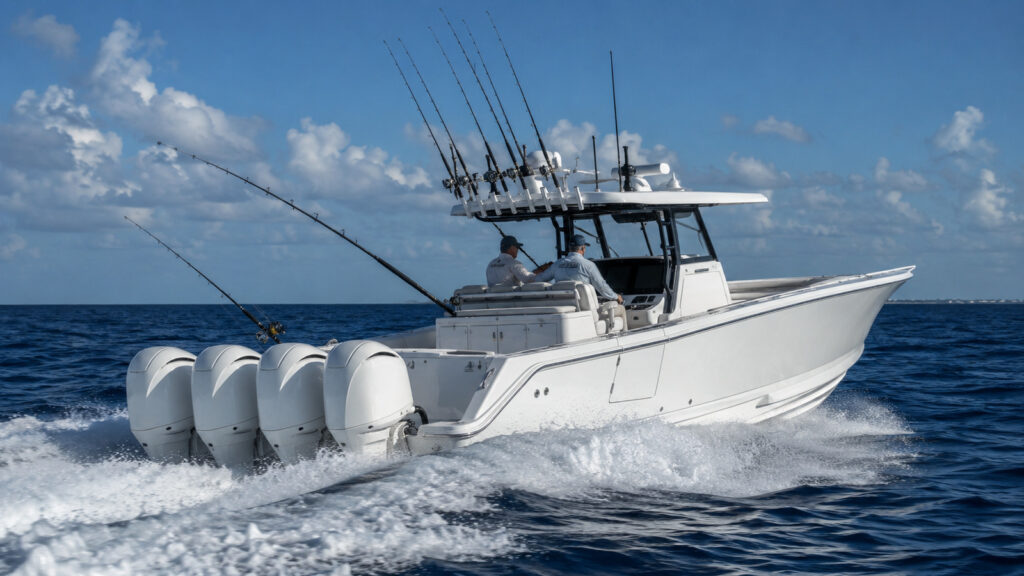 yellowfin boats 39 offshore trolling 14